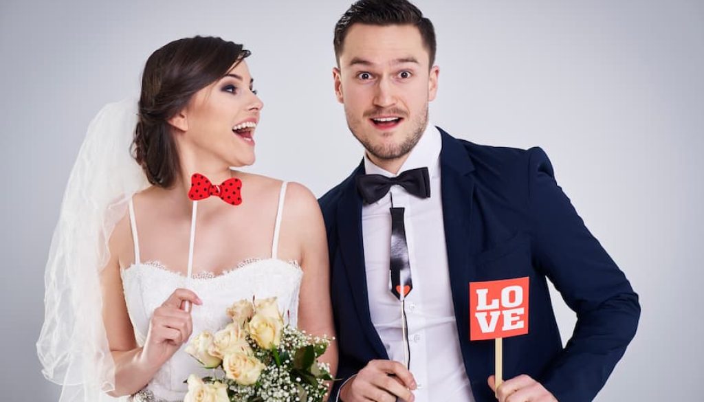 wedding photo booth idea
